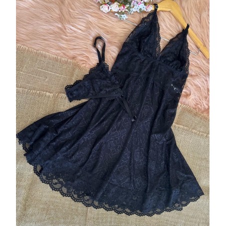 Camisola Renda Fio