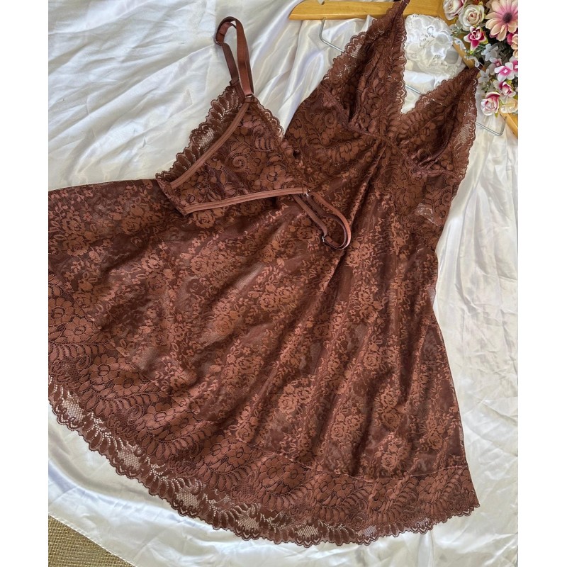 Camisola Renda Fio