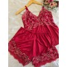 Baby Doll Renda Bicolor